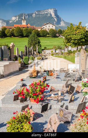 Les Marches, Savoie, Rhône-Alpes, Frankreich Stockfoto