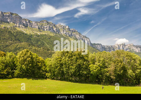 Saint Hilaire du Touvet, natürlicher Park des Le Chartreuse, Isère, Rhône-Alpes, Frankreich Stockfoto