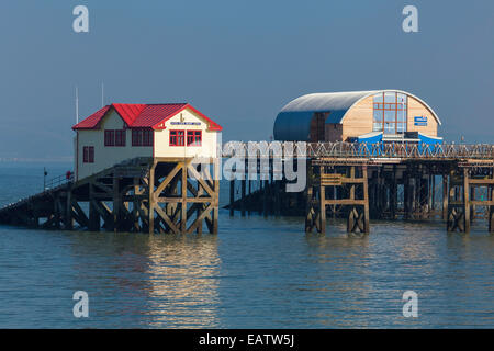 Murmelt Pier, Gower, Swansea, Wales, UK Stockfoto