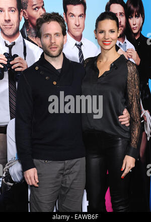 Hollywood, Kalifornien, USA. 20. November 2014. Glenn Howerton & Jill Latiano kommt für die Premiere des Films "Schreckliche Bosse 2" im chinesischen Theater. Bildnachweis: Lisa O'Connor/ZUMA Draht/Alamy Live-Nachrichten Stockfoto