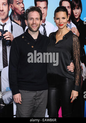 Hollywood, Kalifornien, USA. 20. November 2014. Glenn Howerton & Jill Latiano kommt für die Premiere des Films "Schreckliche Bosse 2" im chinesischen Theater. Bildnachweis: Lisa O'Connor/ZUMA Draht/Alamy Live-Nachrichten Stockfoto