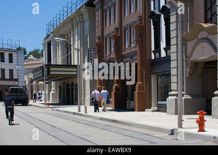 Los Angeles, USA-am 1. Juli 2011:Warner Brothers Studios in Burbank, Los Angeles. Die historischen 110-Hektar großen Grundstück gehören 29 Musikbühnen, Stockfoto