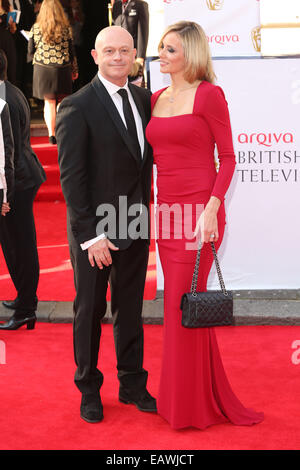 Arqiva British Academy Television Awards 2014 (BAFTA) - Ankünfte mit: Ross Kemp, Renee O'Brien wo: London, Vereinigtes Königreich bei: 18. Mai 2014 Stockfoto