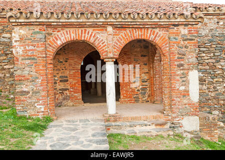 Maurische Moschee am Almonaster La Real, Sierra de Aracena, Provinz Huelva, Spanien Stockfoto