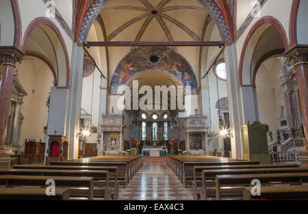 PADUA, Italien - 8. September 2014: Die Kirche San Francesco del Grande. Stockfoto