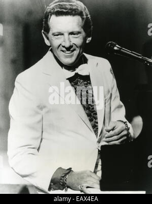 JERRY LEE LEWIS US-Rock-Musiker über Stockfoto