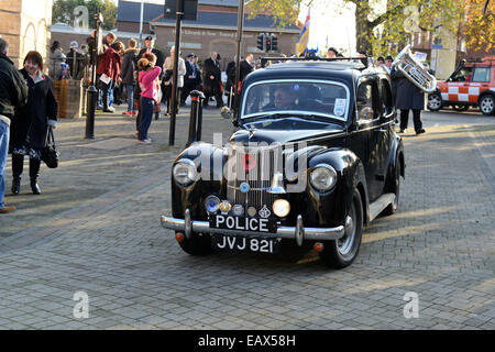 1952 Ford Prefect Polizeiauto Gefahren und im Besitz von Brian Bedford Stockfoto