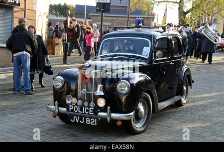 1952 Ford Prefect Polizeiauto Gefahren und im Besitz von Brian Bedford Stockfoto