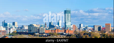 Manchester skyline Skyline Beetham Tower und Manchester Manchester uk Manchester England UK GB EU Europa Stockfoto