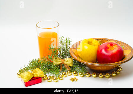 Leute, Frühstück, Weihnachten, Zimt, Dessert, Gericht, trinken, Essen, Essen, Essen, Früchte, Geschenke, Gourmet, gesund, Wärme, Urlaub, ich Stockfoto