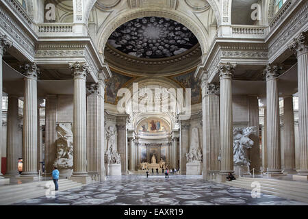 Pantheon-Interieur in Paris, Frankreich Stockfoto