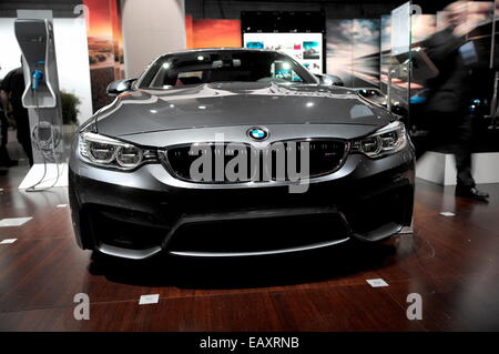 2015 BMW M4 auf der LA Auto Show Credit: J Heroun/Fastback/Alamy Live-Nachrichten Stockfoto