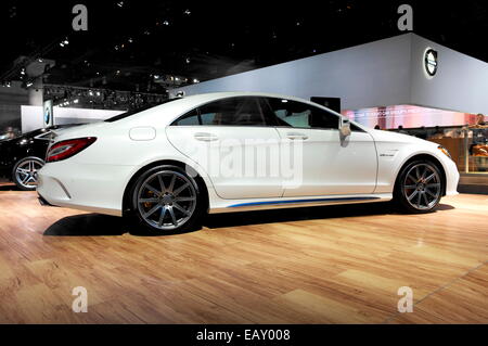 2015 Mercedes CLS-Klasse Coupé auf der LA Auto Show Credit: J Heroun/Fastback/Alamy Live-Nachrichten Stockfoto