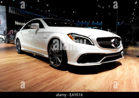 2015 Mercedes CLS-Klasse Coupé auf der LA Auto Show Credit: J Heroun/Fastback/Alamy Live-Nachrichten Stockfoto