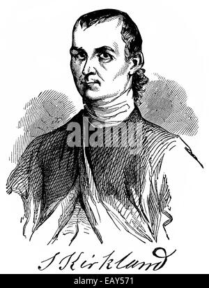 Samuel Stephen Jack Kirkland, 1741-1808, ein presbyterianischer Missionar in Nordamerika, Samuel Stephen Jack Kirkland, 1741-1808 Stockfoto