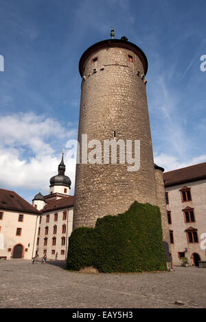 Würzburg: Festung Marienberg Stockfoto