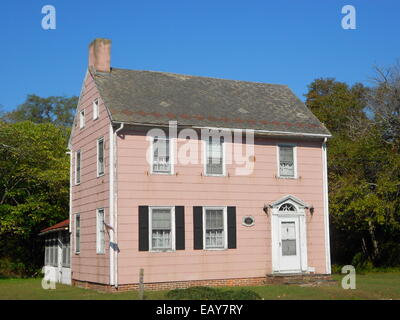 Richter Nathaniel Foster Haus genannt wird auf dem NRHP 25. August 2014 (#14000516) im Jahre 1649 Bayshore Dr. in Villen, Lower Township, Cape May County, New Jersey Stockfoto