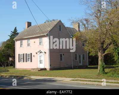 Richter Nathaniel Foster Haus genannt wird auf dem NRHP 25. August 2014 (#14000516) im Jahre 1649 Bayshore Dr. in Villen, Lower Township, Cape May County, New Jersey Stockfoto