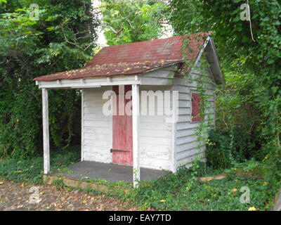 Schuppen Sie bei Richter Nathaniel Foster Haus genannt wird auf dem NRHP 25. August 2014 (#14000516) im Jahre 1649 Bayshore Dr. in Villen, Lower Township, Cape May County, New Jersey Stockfoto