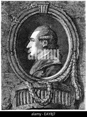 Johann Wolfgang von Goethe, 1749-1832, ein deutscher Dichter, Johann Wolfgang von Goethe, 1749-1832, Ein Deutscher Dichter Stockfoto