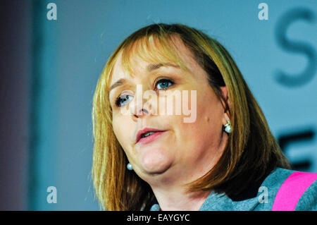 Belfast, Nordirland. 22. November 2014. Bildung-Ausschussmitglied Michelle McIlveen MLA auf 2014 DUP Konferenz Credit: Stephen Barnes/Alamy Live News Stockfoto