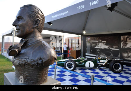 Australiens Triple F1 World Champion Sir Jack Brabham stirbt nach ein langer Kampf mit der Krankheit Sir Jack Brabham auf 2014 Australian Grand Prix Featuring geehrt wurde: Sir Jack Brabham Where: Sydney, Australien bei: 20. Mai 2014 Stockfoto