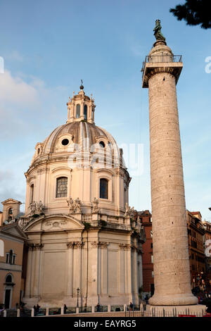 Antike römische Säule Rom Stockfoto