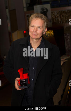 Turin, Italien, 22nd. November 2014. Der britische Filmregisseur Julien Temple wird beim Torino Film Festival ausgezeichnet. Stockfoto