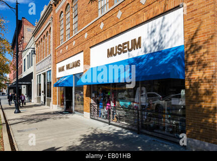 Hank Williams Museum, Commerce Street, Montgomery, Alabama, USA Stockfoto