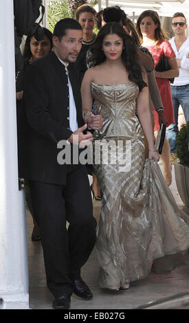 Stars im Hotel Martinez mit: Ashwarya Rai wo: Cannes, Frankreich bei: 20. Mai 2014 Stockfoto