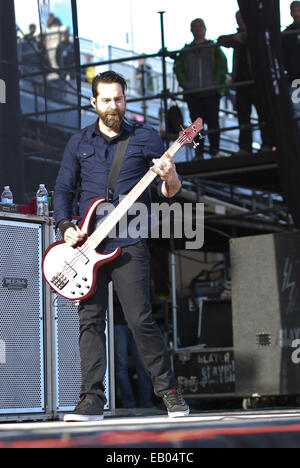 Rock auf der Palette Festival 2014, Crew-Stadion, Columbus, Ohio, USA am 17. Mai 2014 mit: Chevelle wo: Columbus, Ohio, Vereinigte Staaten, wann: 17. Mai 2014 Stockfoto