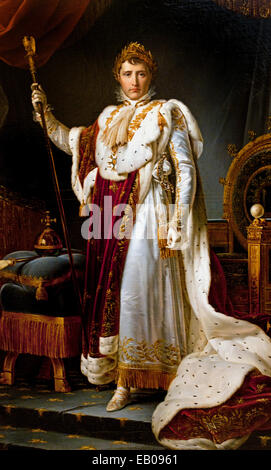 Kaiser Napoleon Bonaparte Frankreich Atelier von François Pascal Simon Gérard 1770-1837 Frankreich Französisch Stockfoto