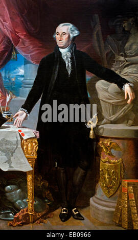 Präsident George Washington (1732 – 1799) Giuseppe Perovani 1765 – 1835 Italien Italienisch Stockfoto