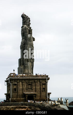 Thiruvalluvar Statue in Kanyakumari, Indien Stockfoto