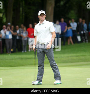 BMW PGA Championship bin Profi im Wentworth Golf Club in Virginia Water mit: Rory McIlroy wo: Virginia Water, United Kingdom bei: 21. Mai 2014 Stockfoto