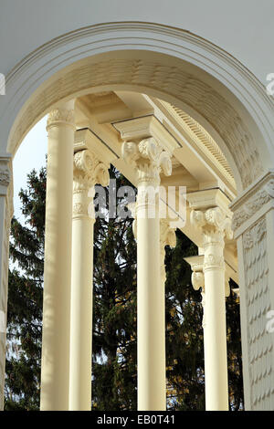 Ausstellungsgebäude Pavillon Kaninchen bei ENEA in Moskau Stockfoto