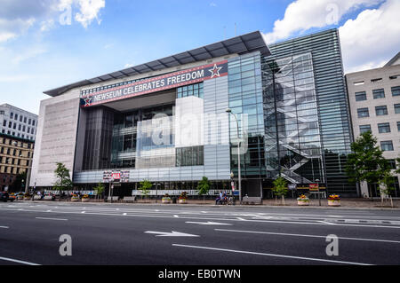 Newseum, 555 Pennsylvania Avenue NW, Washington, DC Stockfoto