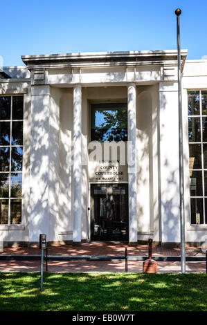 Loudoun County Courthouse, 18 East Market Street, Leesburg, Virginia Stockfoto