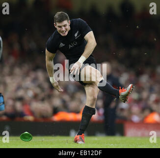 Cardiff, UK. 22. November 2014. Colin Slade von Neuseeland - Herbst-Test-Serie - Wales Vs New Zealand - Millennium Stadium - Cardiff - Wales 22. November 2014 - Bild Simon Bellis/Sportimage. © Csm/Alamy Live-Nachrichten Stockfoto