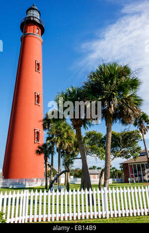Daytonas Beach Florida, Ponce de Leon Inlet Water Light, Leuchtturm, Museum, Besucher reisen Reisen Touristik Tourismus Wahrzeichen Kultur Kult Stockfoto