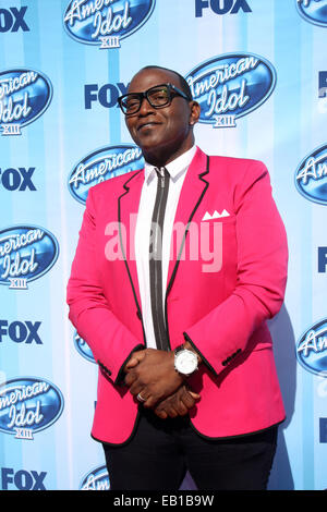 DSDS Staffel 13 Finale - Ankünfte und Presse Zimmer mit: Randy Jackson wo: Los Angeles, California, Vereinigte Staaten von Amerika bei: 21. Mai 2014 Stockfoto