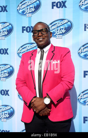 DSDS Staffel 13 Finale - Ankünfte und Presse Zimmer mit: Randy Jackson wo: Los Angeles, California, Vereinigte Staaten von Amerika bei: 21. Mai 2014 Stockfoto