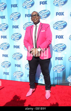 DSDS Staffel 13 Finale - Ankünfte und Presse Zimmer mit: Randy Jackson wo: Los Angeles, California, Vereinigte Staaten von Amerika bei: 21. Mai 2014 Stockfoto