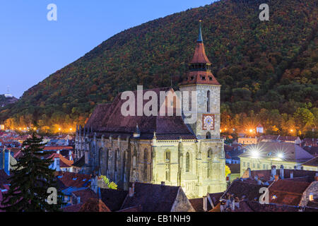 Schwarze Kirche, Brasov Rumänien Stockfoto