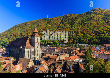 Schwarze Kirche, Brasov Rumänien Stockfoto