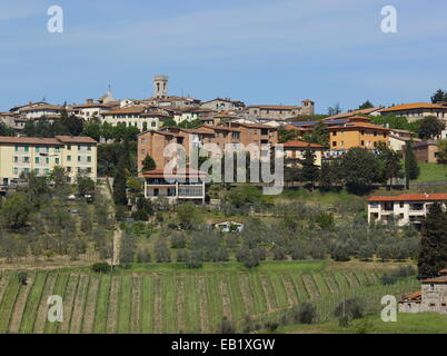 Radda in Chianti, Toskana, Italien Stockfoto