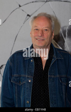 Turin, Italien, 24. November 2014. US-amerikanischer Schriftsteller Joe Lansdale ist Gast bei Torino Film Festival. Stockfoto