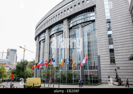 Brüssel EU Hauptquartier bauen Belgien Stockfoto