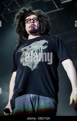 Mailand Italien. 23. November 2014. Der amerikanischen Rockband Band COUNTING CROWS führt live im Music Club Alcatraz während der "Irgendwo unter Wunderland Tour" Credit: Rodolfo weitertransferiert/Alamy Live News Stockfoto