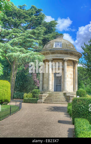 HDR die Jephson Memorial, Jephson Gärten, Gärten in Royal Leamington Spa, Warwickshire, England, UK Stockfoto